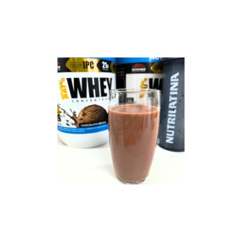 WHEY PROTEIN CONCENTRADO CHOCOLATE BELGA Nutrilatina 1020g