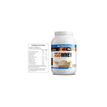 WHEY PROTEIN ISO BAUNILHA Nutrilatina 900g