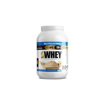 WHEY PROTEIN CONCENTRADO BAUNILHA Nutrilatina 900g