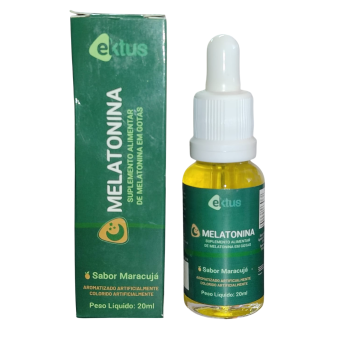 MELATONINA LIQUIDA 20 ML - MARACUJA - EKTUS