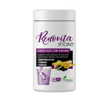 RENOVITA SHAKE ACAI COM BANANA 600G - ORGANZA
