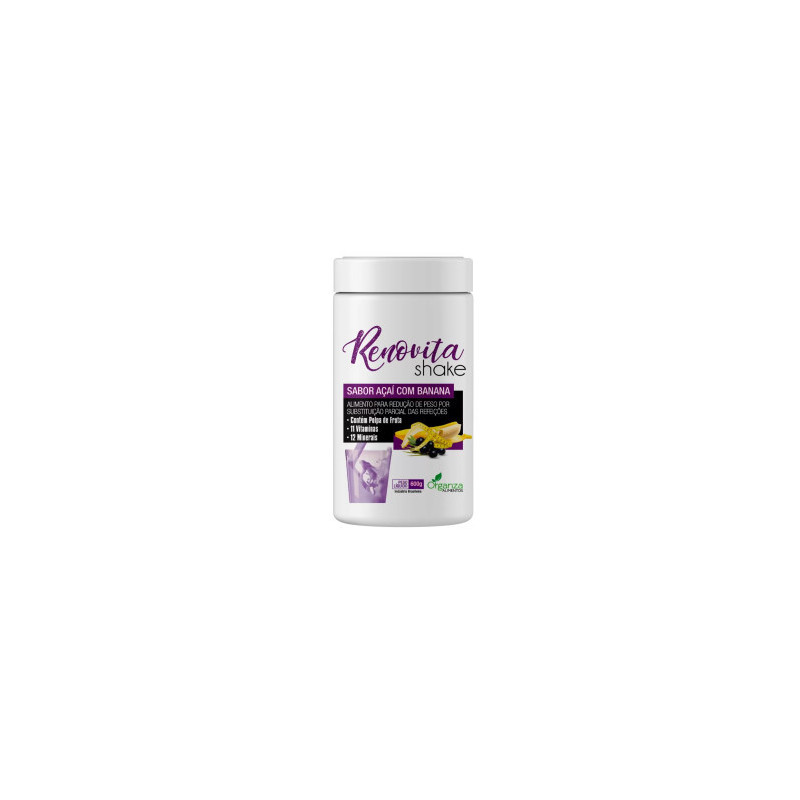 RENOVITA SHAKE ACAI COM BANANA 600G - ORGANZA