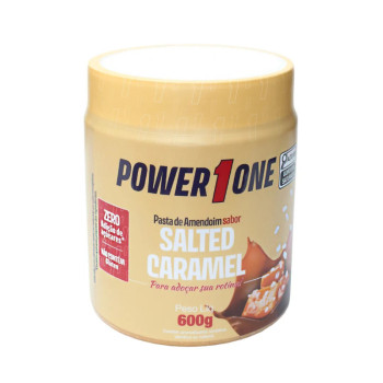 Pasta de Amendoim Power1One - Salted Caramel 600 G