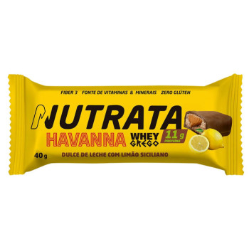 NUTRATA WHEY GREGO HAVANNA DULCE DE LECHE E LIMÃO SICILIANO 40G