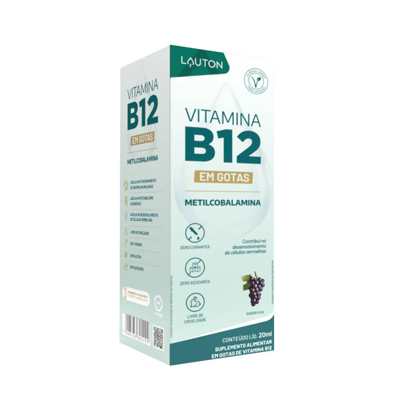 VITAMINA B12 GOTAS PREMIUM SABOR UVA (CLINICAL SERIES) 20 ML