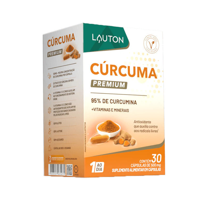 CURCUMA 130MG CURCUMINA CLINICAL SERIES LAUTON 30 CAPS