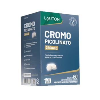 CROMO PICOLINATO 250MCG - 60 TABS (CLINICAL SERIES)