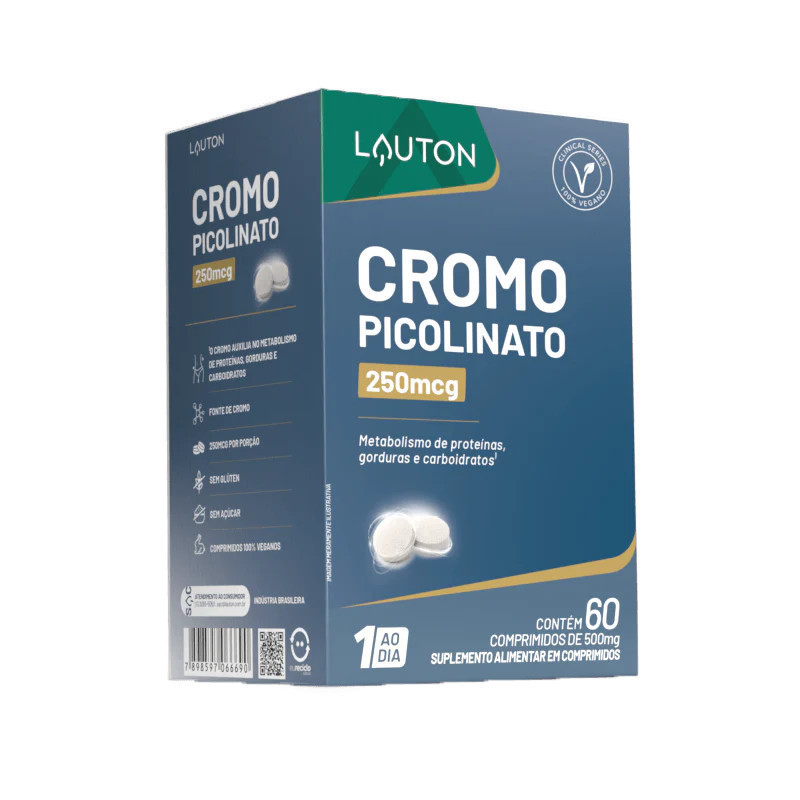 CROMO PICOLINATO 250MCG - 60 TABS (CLINICAL SERIES)