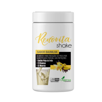 RENOVITA SHAKE BAUNILHA 600G - ORGANZA