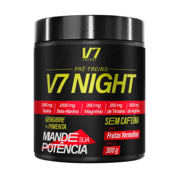 V7 NIGHT FRUTAS VERMELHAS 300G - V7 ENERGY