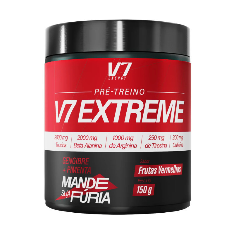 V7 EXTREME FRUTAS VERMELHAS 150G - V7 ENERGY