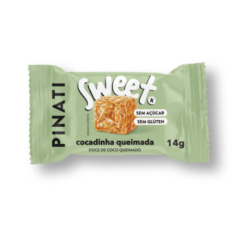 PINATI SWEET COCADINHA QUEIMADA 14G 6x24
