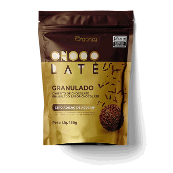 CHOCOLATE - CHOCOLATE GRANULADO 150 GR ORGANZA LOTE:02407669