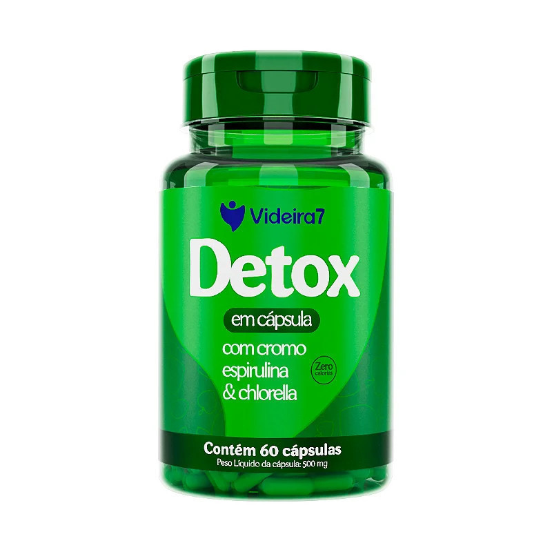 DETOX EM CAPSULAS 500 MG 60 CAPS - VIDEIRA 7